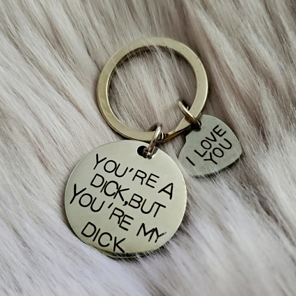 Super cute lovers keychain